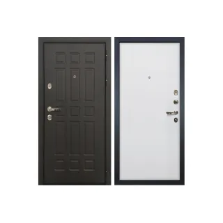 Входная металлическая дверь Лекс 8 Сенатор Ясень белый (панель №62)