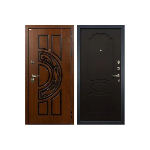 Входная металлическая дверь Лекс Спартак Cisa Венге (панель №13)