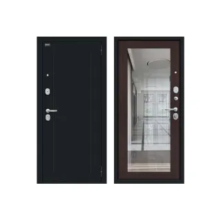 Входная дверь с зеркалом Браво Флэш Венге