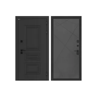 Входная дверь Аляска Лайт 24 - Графит софт